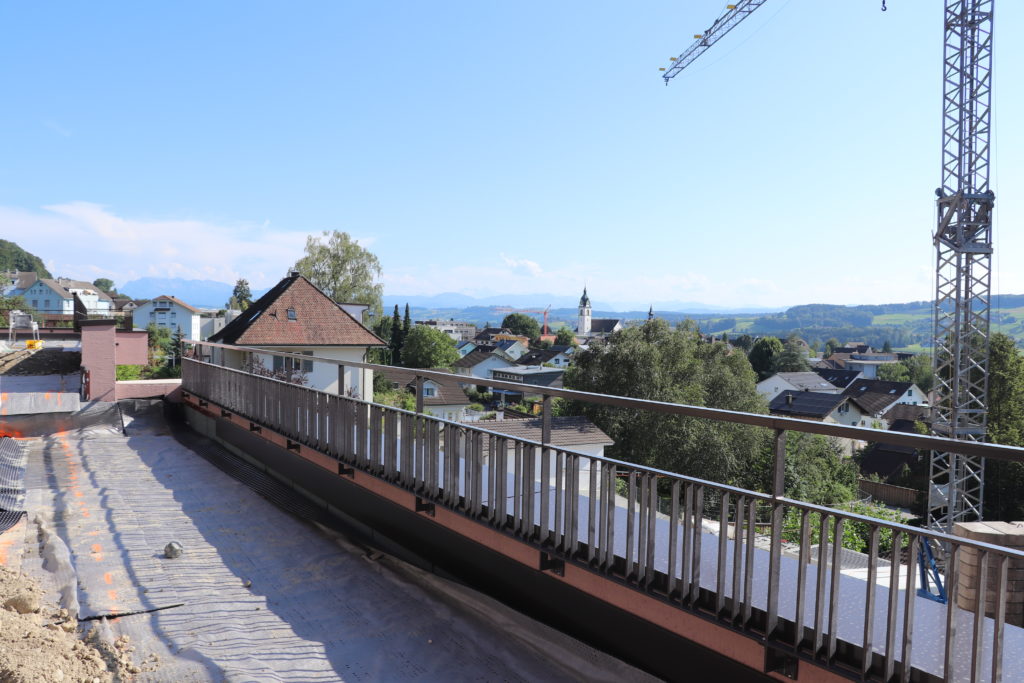 Familienwohnung mit Aussicht und Garten - Aussicht aus dem 2. Obergeschoss