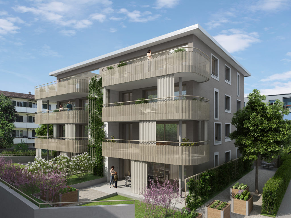 Ankündigung Neubauprojekt mit 8 Eigentumswohnungen - MFH-GS-Uster02