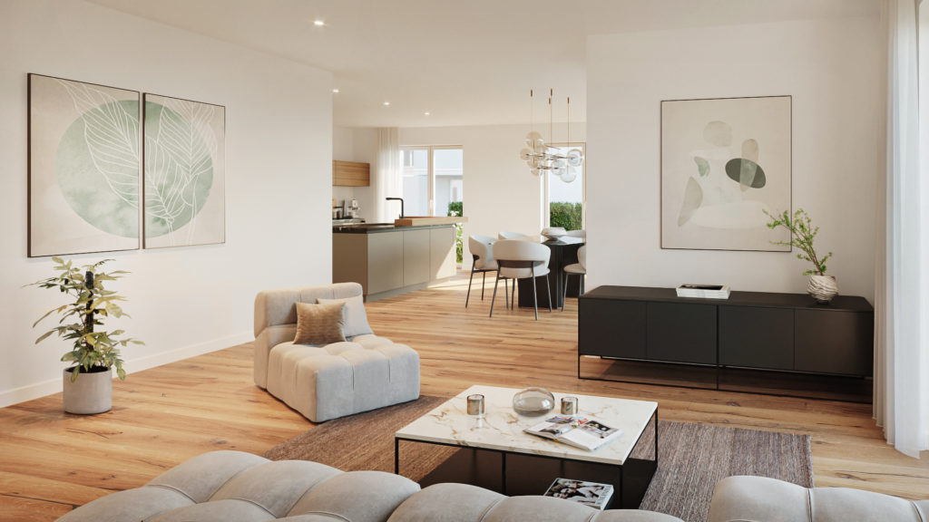 Attraktive Wohnung im 1. Obergeschoss in idyllischer und ruhiger Lage - Bild 4