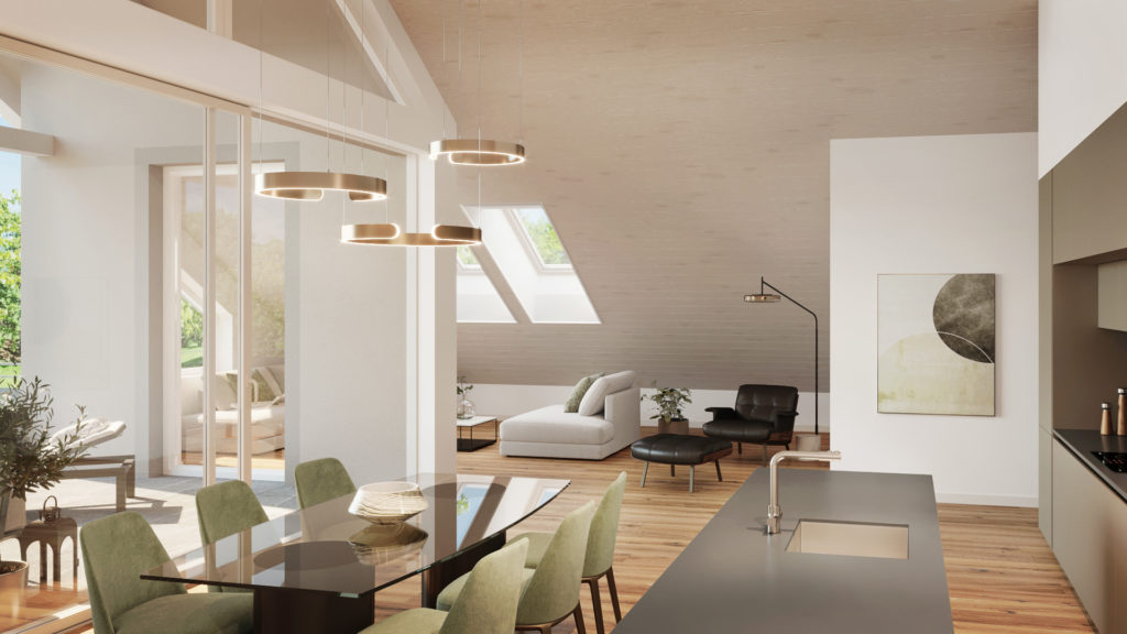 Attraktive Wohnung im 1. Obergeschoss in idyllischer und ruhiger Lage - Bild 6