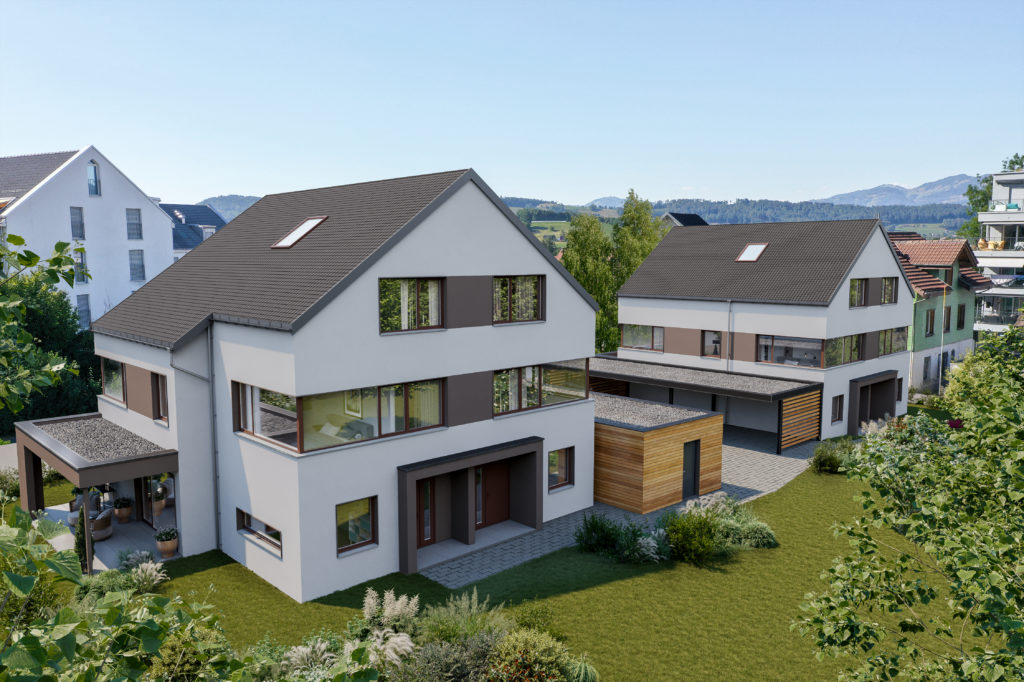 5.5-Zimmer Doppeleinfamilienhäuser in Buttikon - Bild 4