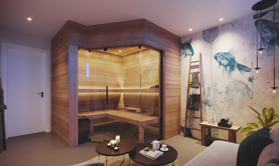 Neubauprojekt HASENberg - Bellikon - Bellikon Hasenberg Sauna