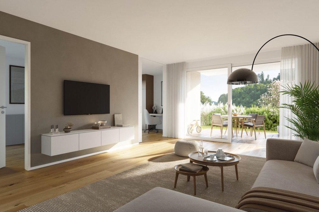 Neubauprojekt DIHEI: 2.5-Zimmer-Wohnung in Saland - Bild 3