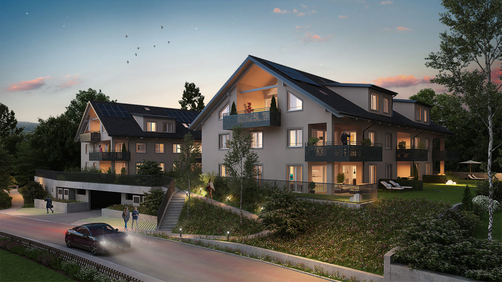 Attraktive Wohnung im 1. Obergeschoss in idyllischer und ruhiger Lage - Bild 2