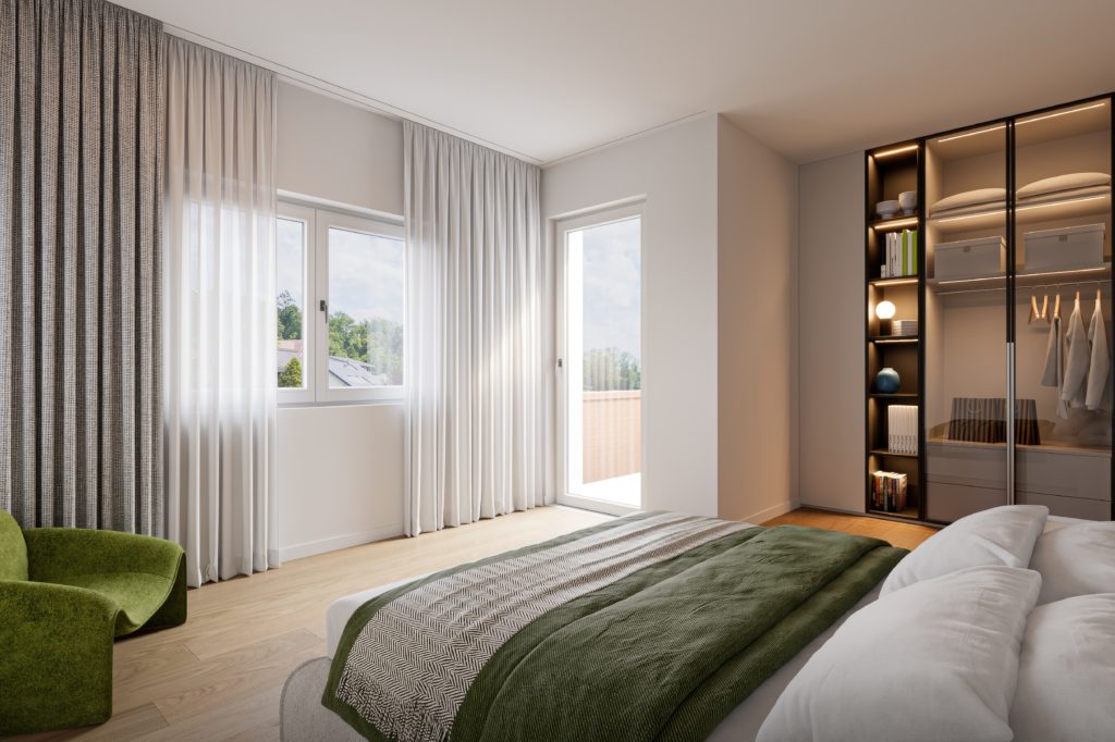 «La Viña» in Buchs ZH: Exklusiver Wohnraum - Schlafzimmer