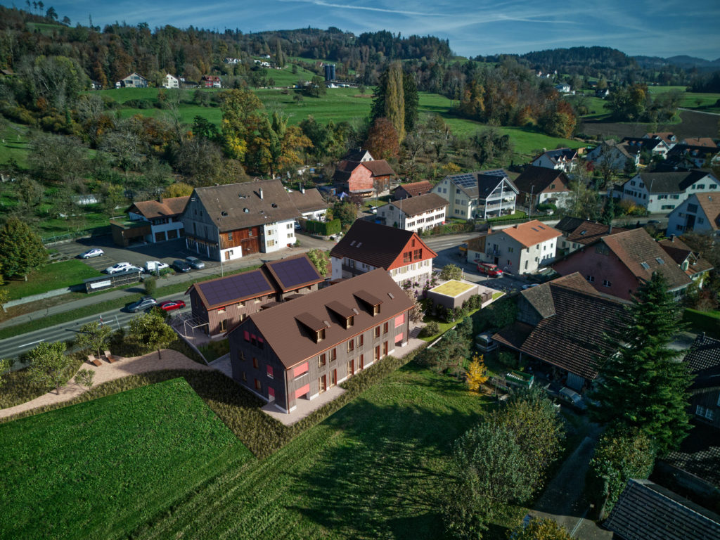 Projektankündigung in Auslikon am Pfäffikersee - Visualisierung