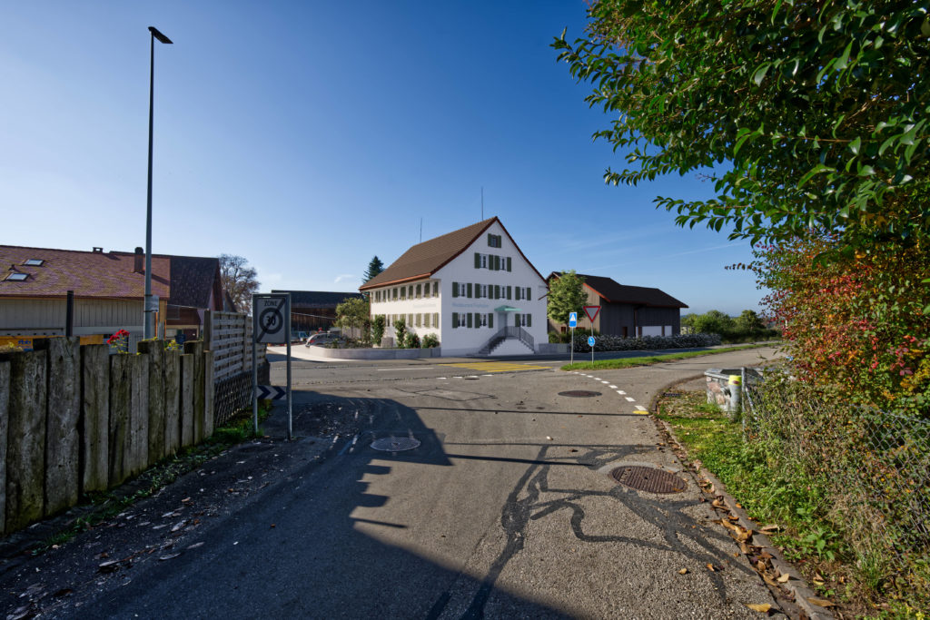 Projektankündigung in Auslikon am Pfäffikersee - Visualisierung