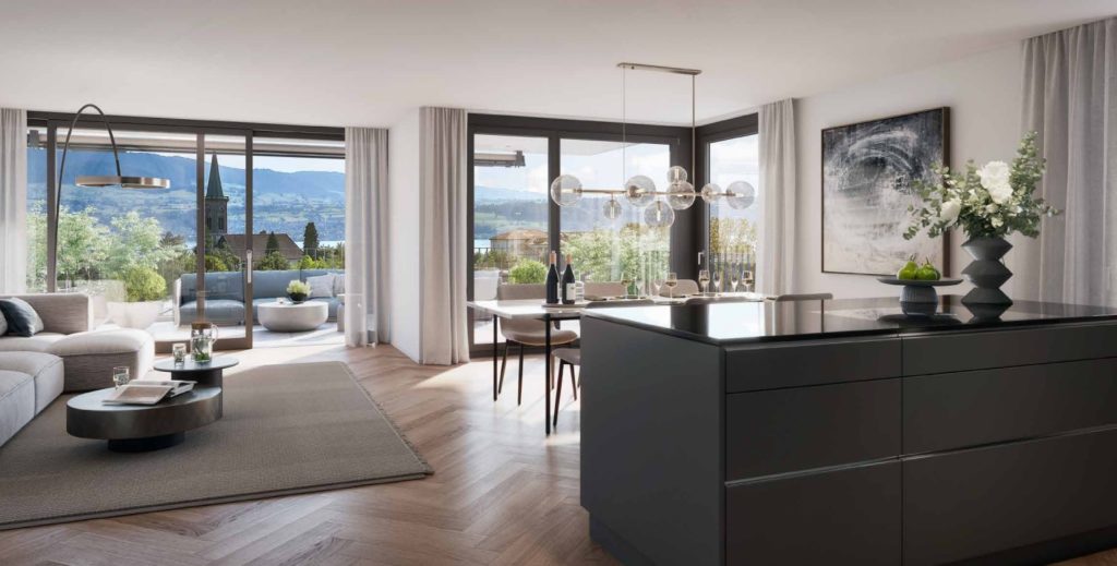attraktive 5.5 Zimmer-Wohnung - Stäfa Glärnischstrasse 49 Wohnen mit Aussicht