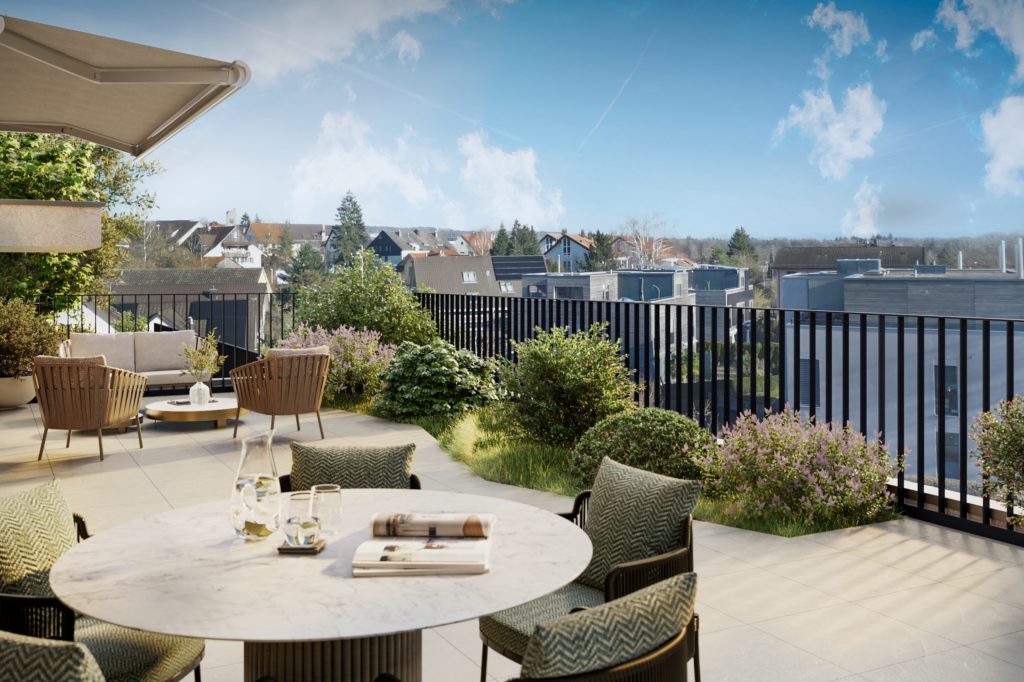 Oberglatt «Sandacher» - Wo Stil auf Komfort trifft - Terrasse