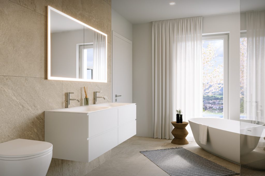 «La Viña» in Buchs ZH: Exklusiver Wohnraum - Badezimmer