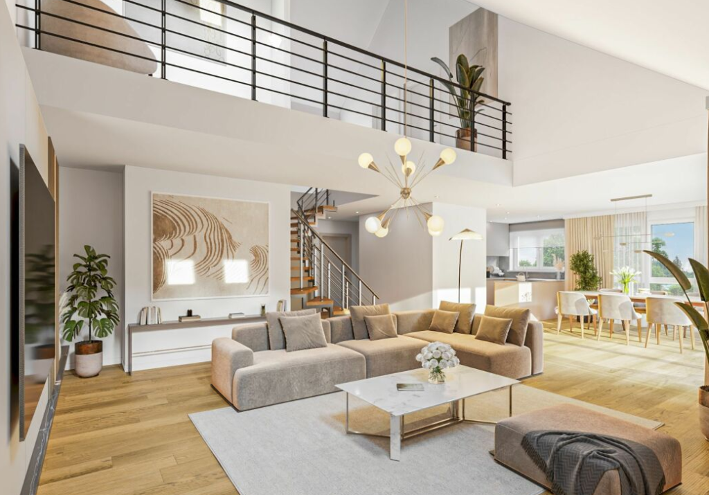 attraktive 5.5 Zimmer-Dachmaisonette-Wohnung - Weiningen Zürcherstrasse 28a Wohnung
