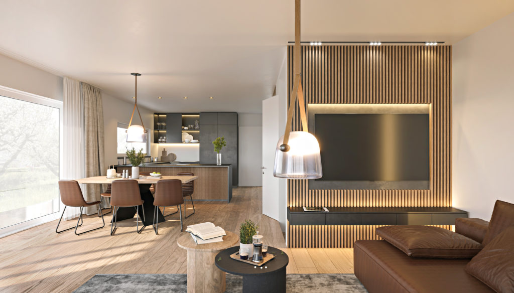 Attraktive Einfamilienhäuser, Neubau - 2024_05_28_MUEBO_Oberweg_INT__0013