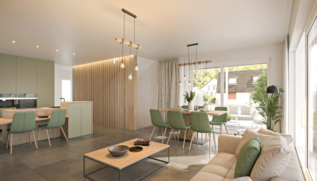 Attraktive Einfamilienhäuser, Neubau - 2024_05_28_MUEBO_Oberweg_INT__0014