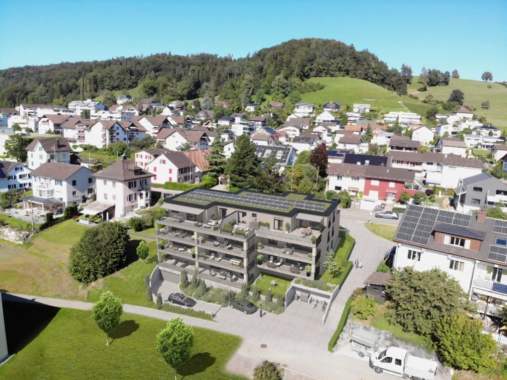 Neubau Mehrfamilienhaus mit 9 Eigentumswohnungen - Unterweg 5 Bronschhofen