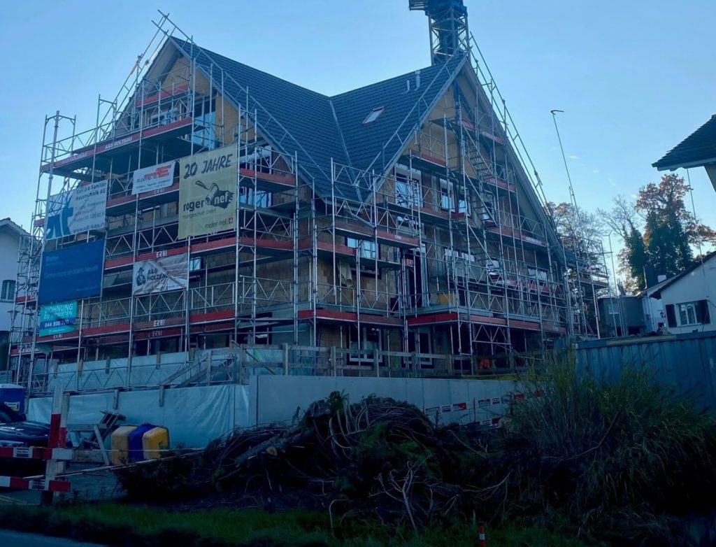 Erstvermietung - 10 Wohnungen in Sulz (Rickenbach) - Foto Baustelle