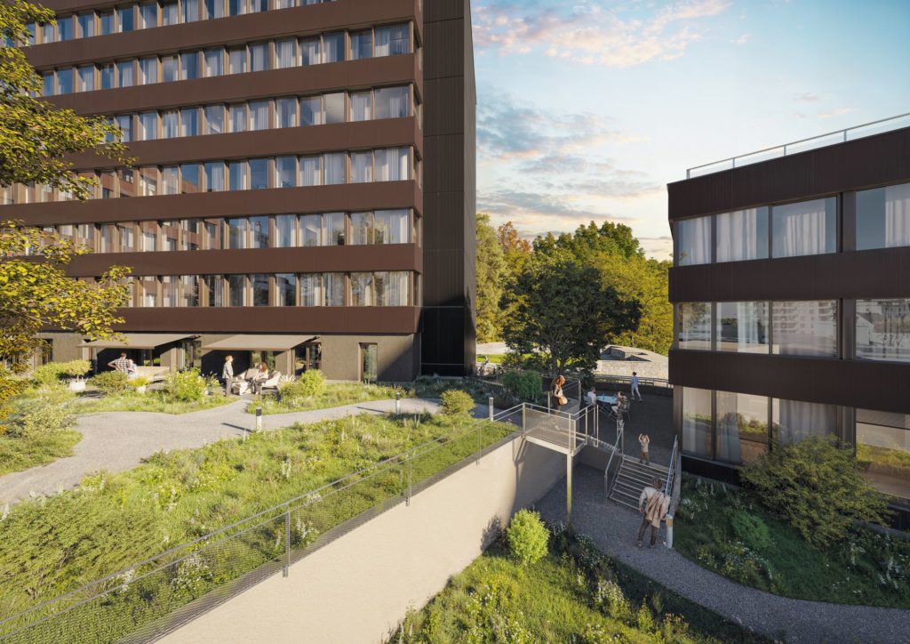 Erstvermietung von 105 Wohnungen Basel - Aussenansicht