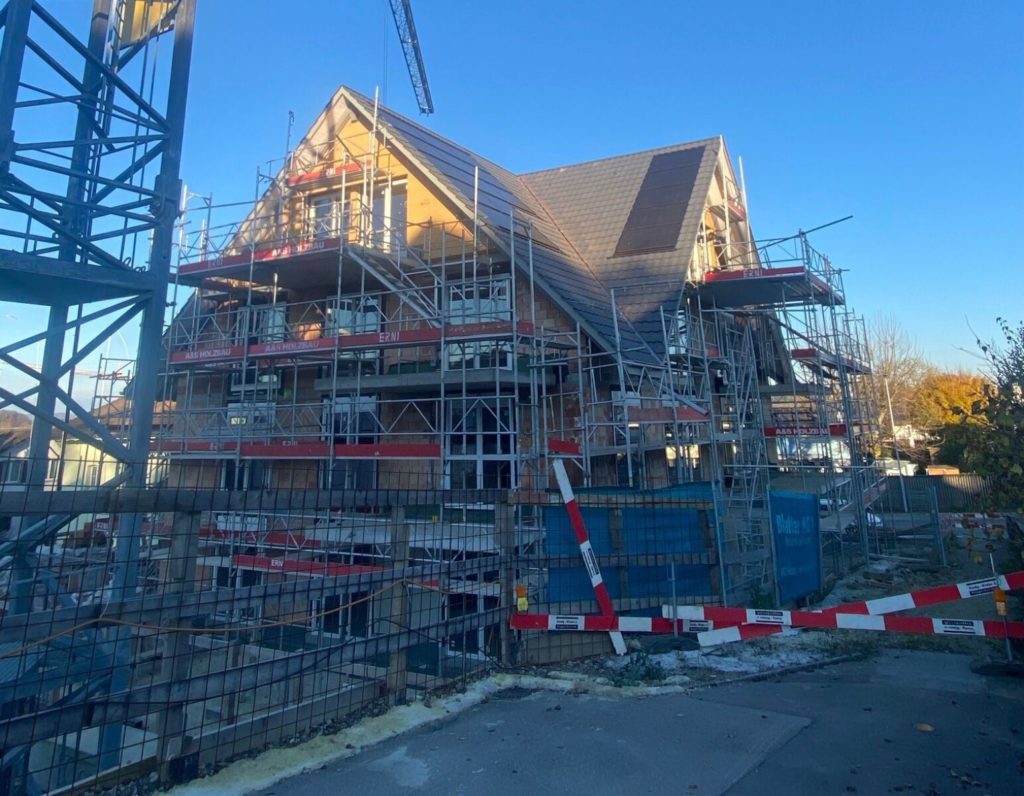 Erstvermietung - 10 Wohnungen in Sulz (Rickenbach) - Foto Baustelle