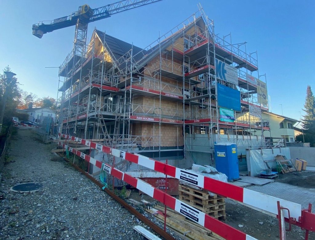 Erstvermietung - 10 Wohnungen in Sulz (Rickenbach) - Foto Baustelle