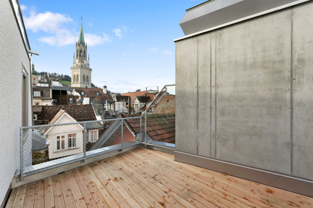 Stilvoll wohnen in der Altstadt St. Gallen - Aussenansicht