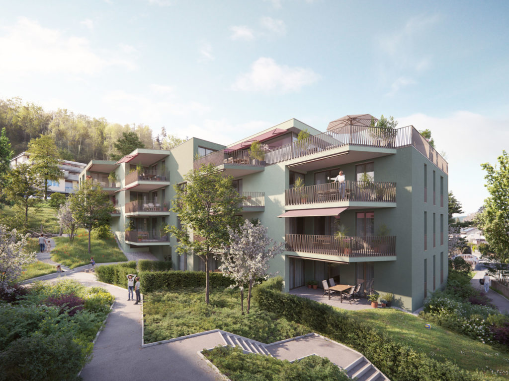 «Im Eich» in Neuenhof – Ruhig und zentral wohnen - Aussenvisualisierung