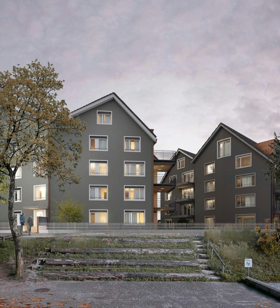 Erstbezug - Urbane Wohnidylle in Winterthur-Töss - Aussenansicht