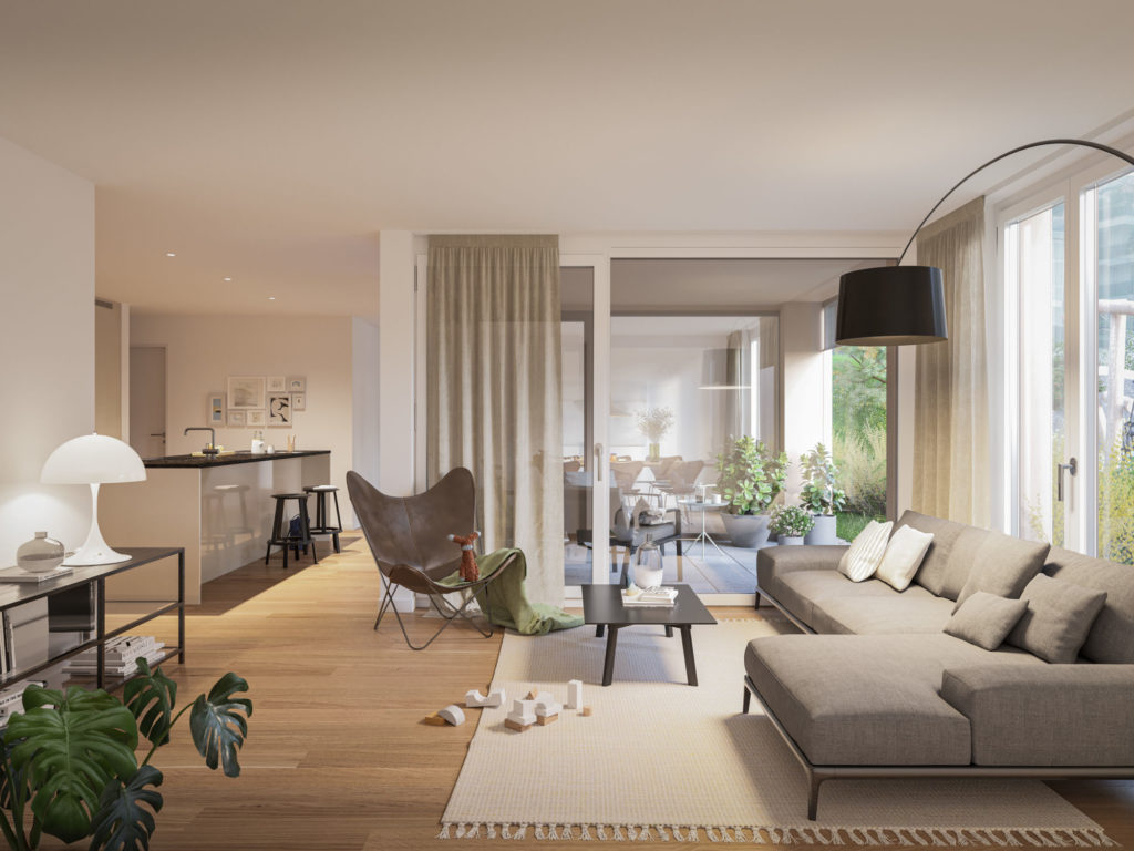Neubauprojekt Goldau Living | SZ - MFH A Wohnen