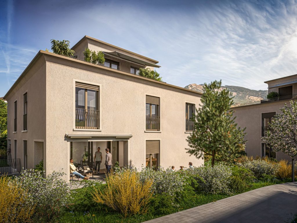 Neubauprojekt Goldau Living | SZ - Doppelhaus