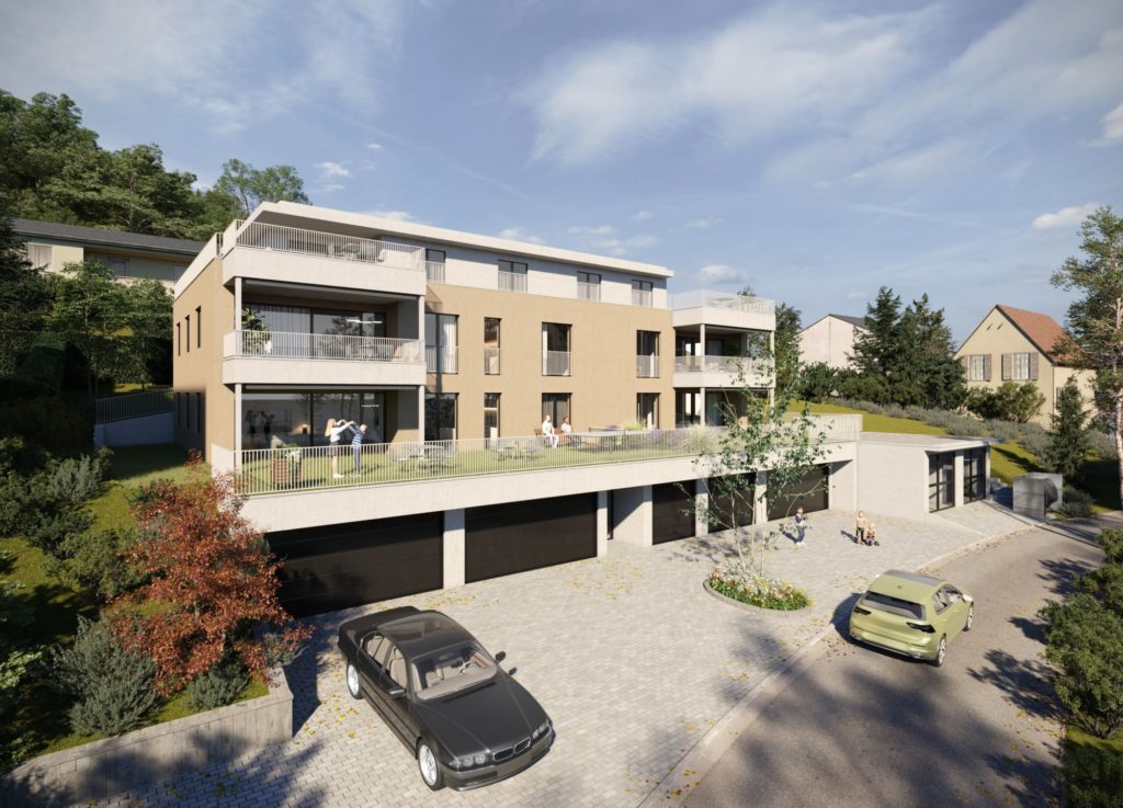 Attraktive 3.5-Zimmer-Eigentumswohnung in Döttingen - Aussenvisualisierung