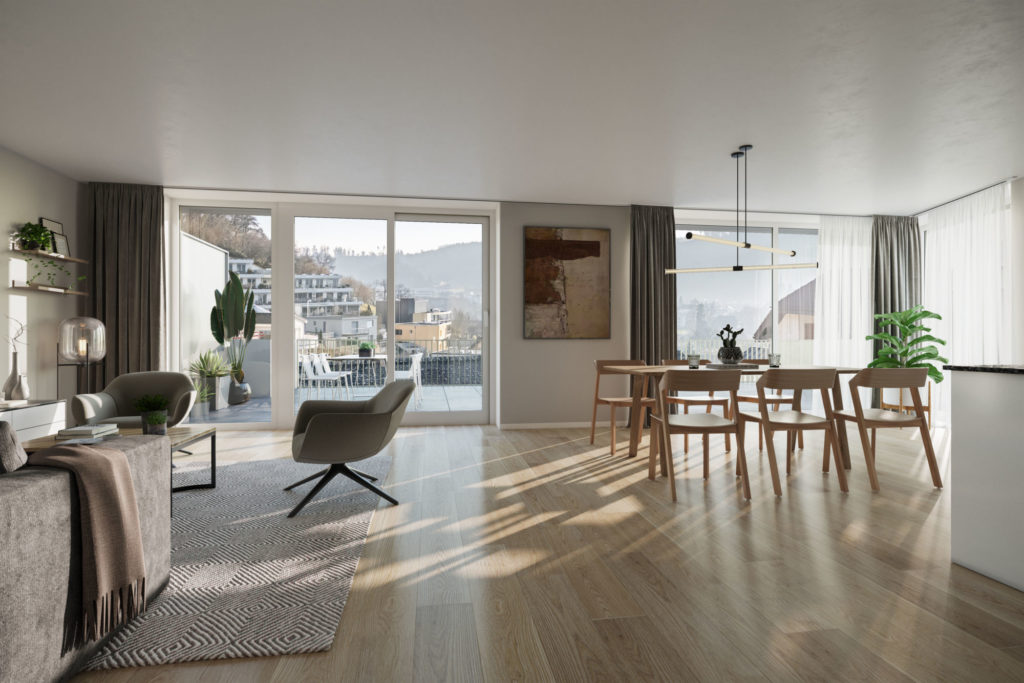 Neubau 5 1/2-Zimmer-Terrassenwohnung - Bild 3