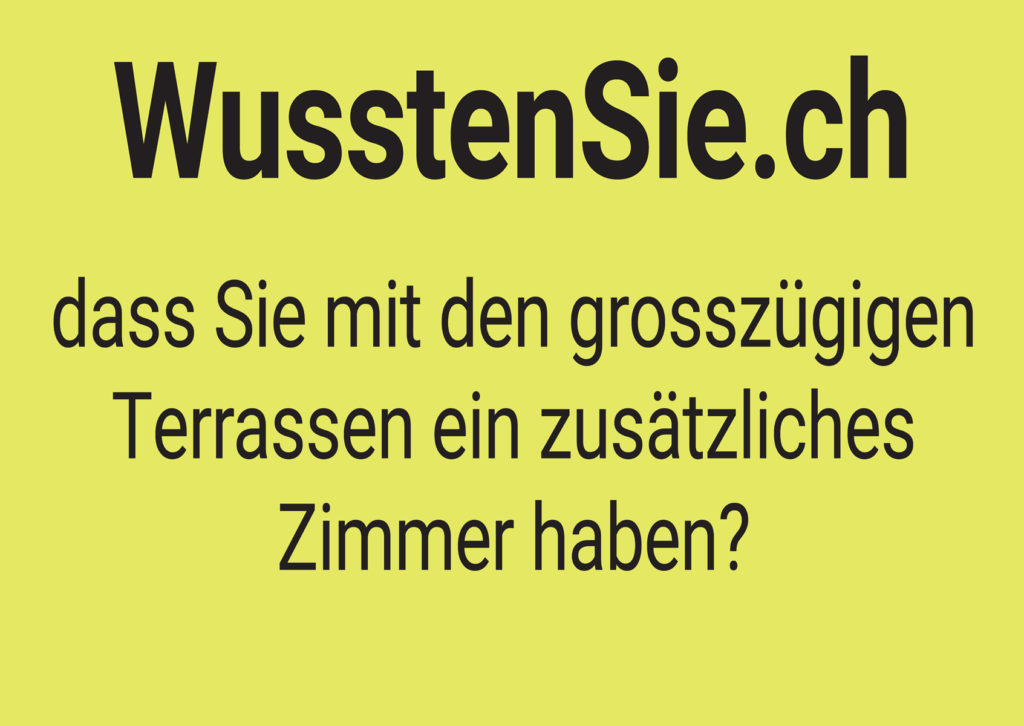 Wussten Sie - WusstenSie.ch