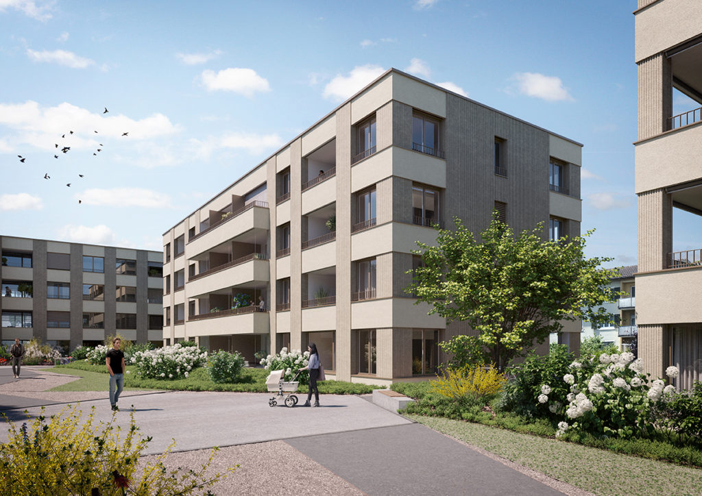 Neubau: 72 Mietwohnungen in Lausen (BL) -  Lausen_A1_F1_klein