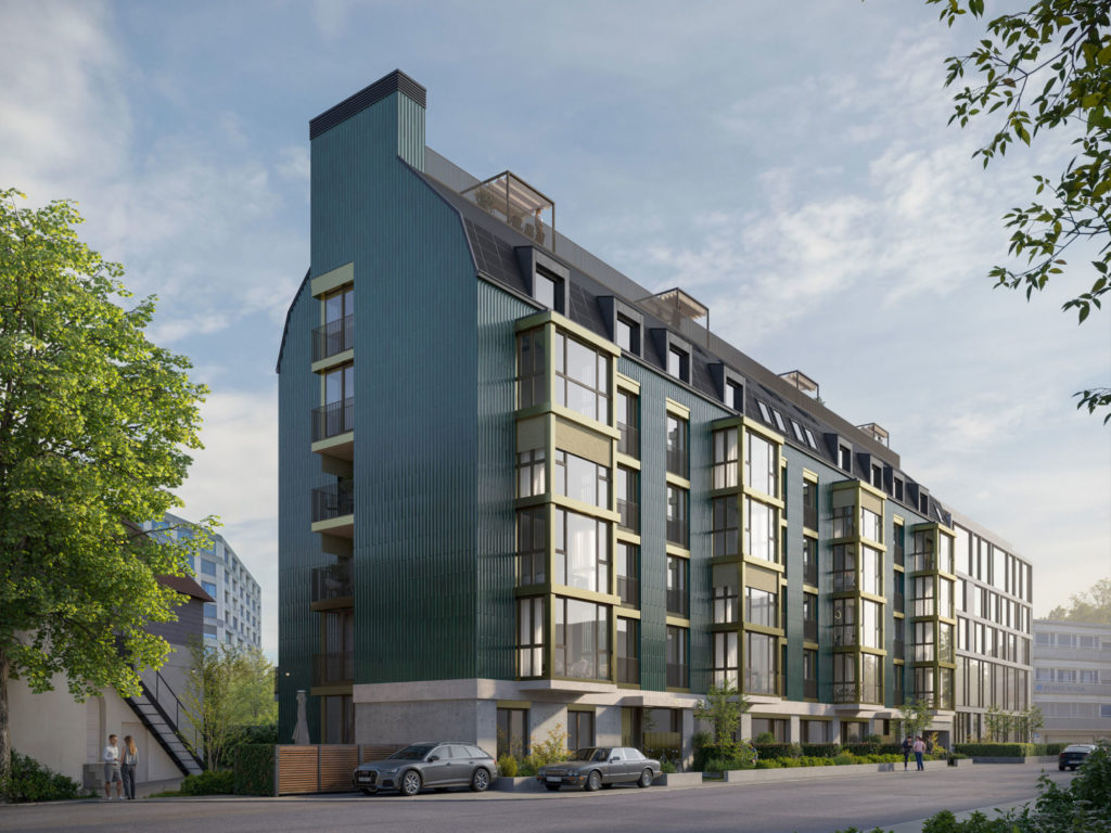 Neubauprojekt Eichstrasse - Zürich-Wiedikon - Aussenvisualisierung_CAM2_Final_4zu3