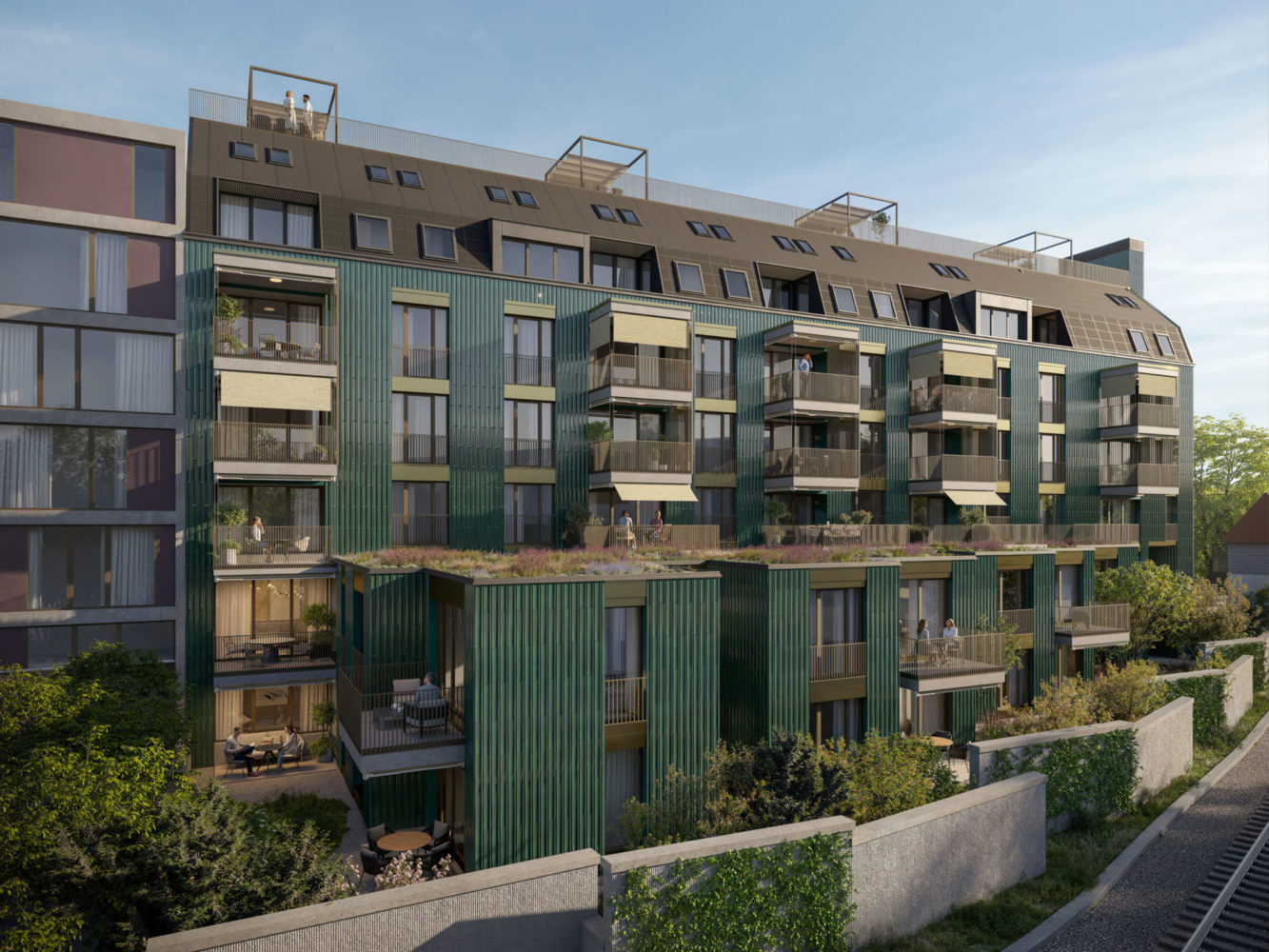 Zürich Zürich Stadt Zürich Neubauprojekt Eichstrasse - Zürich-Wiedikon