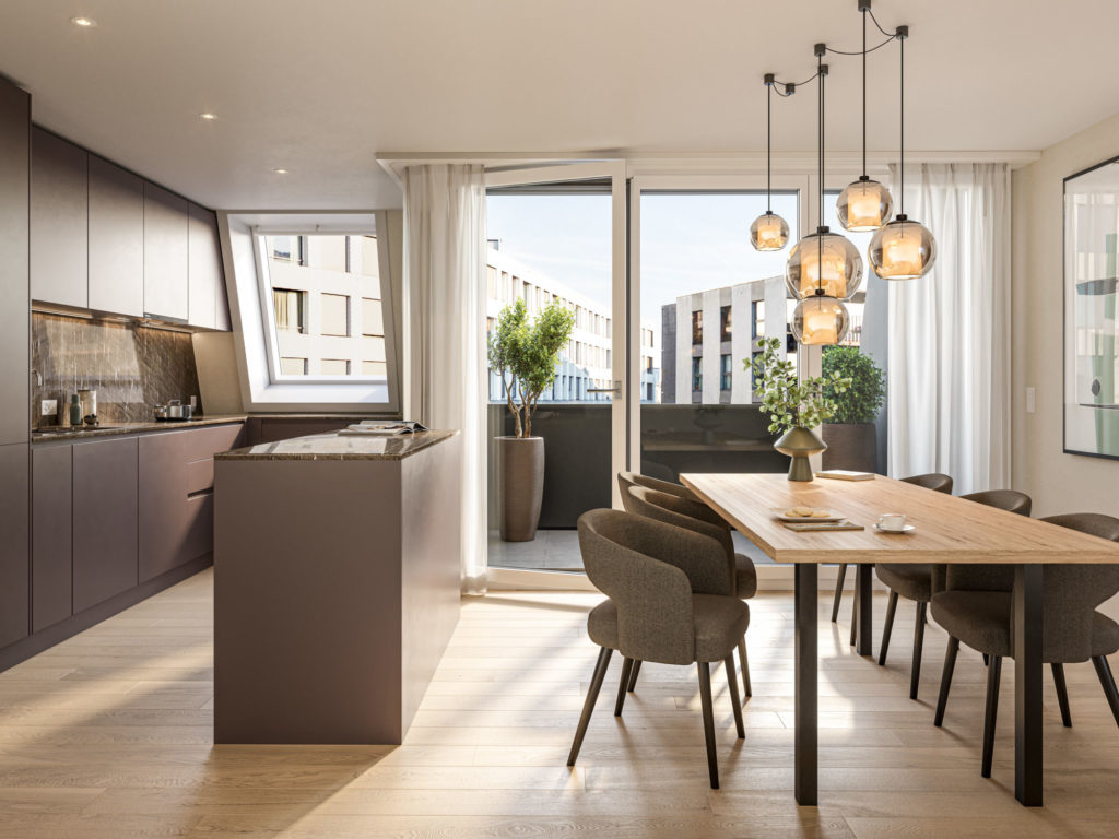 Neubauprojekt Eichstrasse - Zürich-Wiedikon - DesignRaum GmbH