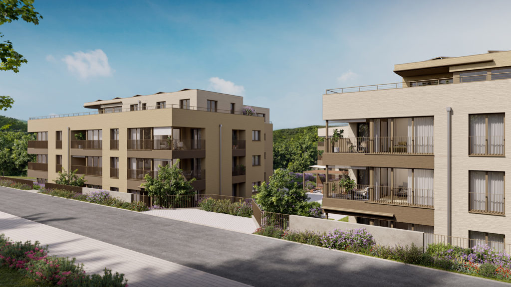 «Wohnpark Längg» in Rekingen - Wohnen neu gedacht - Aussenvisualisierung