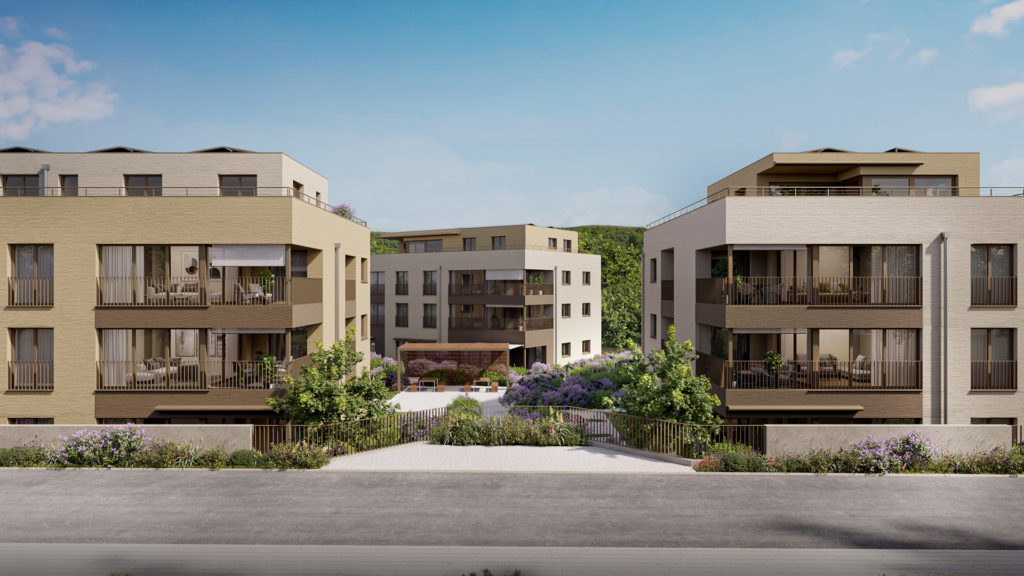 «Wohnpark Längg» in Rekingen - Wohnen neu gedacht - Aussenvisualisierung