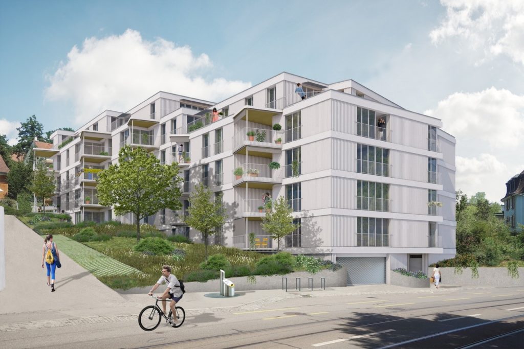 Ankündigung Erstvermietung in Zürich-Wipkingen - SCALA_Visu_Aussen