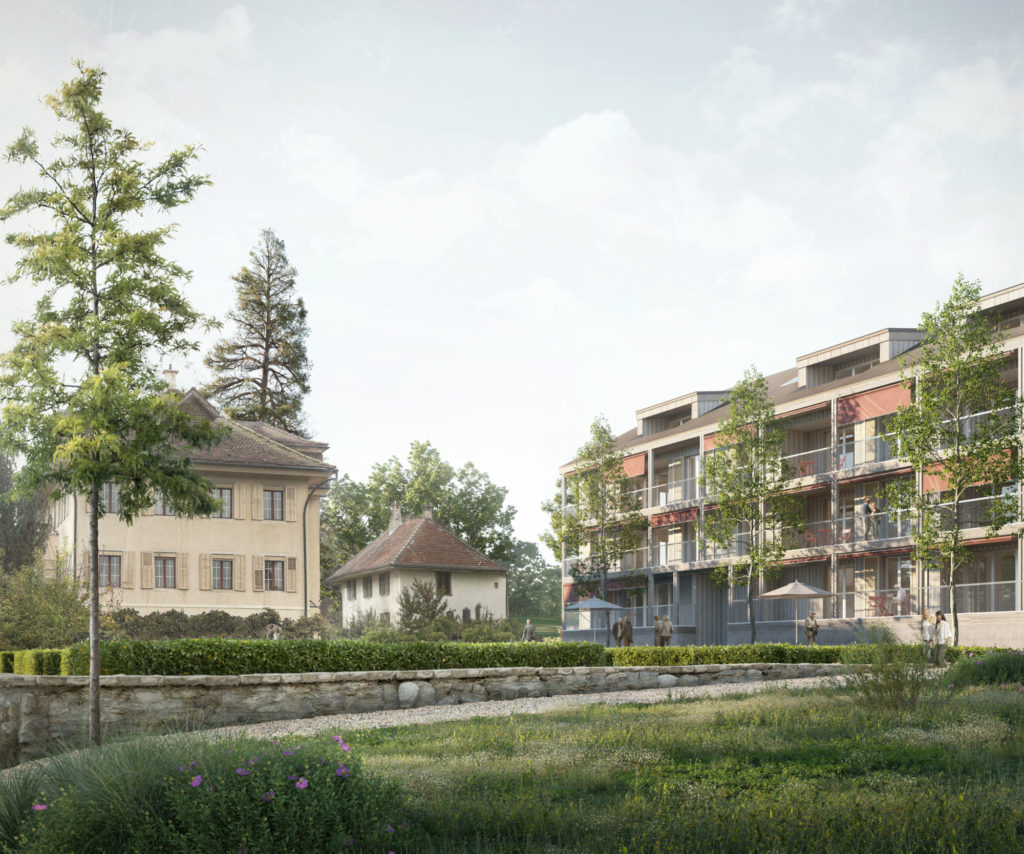 Hitzkirch: Ansprechende Eigentumswohnungen - Aussenvisualisierung