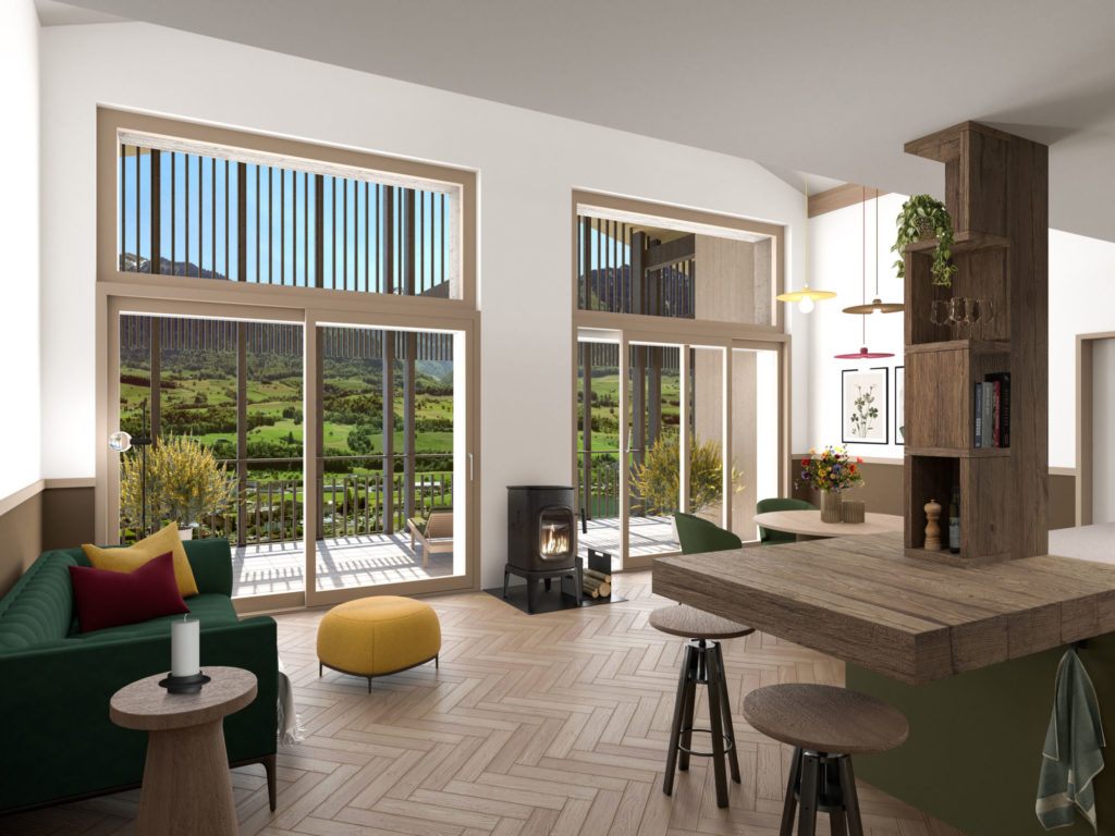 4.5-Zimmer-Neubauwohnung - Idyllische Ruhe mit Weitblick - Bild 3