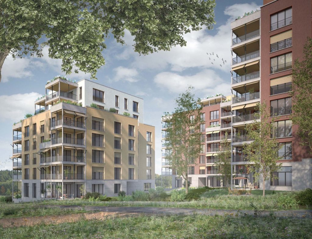 Ankündigung Erstvermietung in Cham - Visualisierung