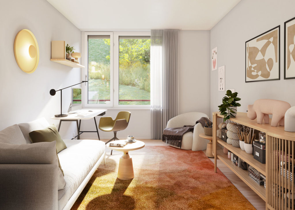 Erstvermietung "AuPark" - Au ZH - Baufeld C_Zimmer_5.5Zimmer