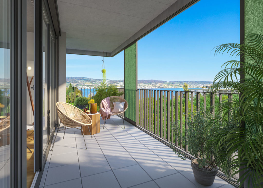 Erstvermietung "AuPark" - Au ZH - Baufeld E_Balkon_3.5Zimmer