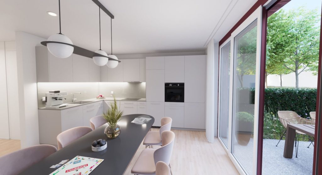 Erstvermietung "AuPark" - Au ZH - Baufeld C_Küche_5.5Zimmer