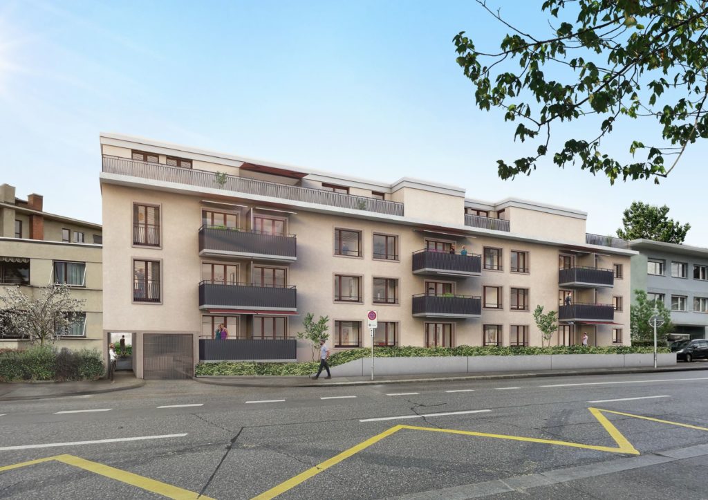 Siena - 8008 Zürich - Visualisierung Strasse