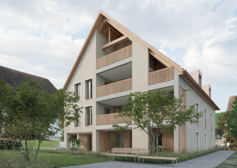 stilvolle 4.5 Zimmer-Dachwohnung - Zweidlen Dörflistrasse 36 a +b