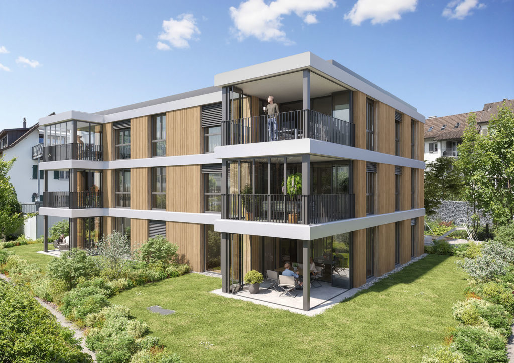 Attraktiv 3.5-Zimmer Gartenwohnung in Lausen - Swiss Interactive Visualisierung