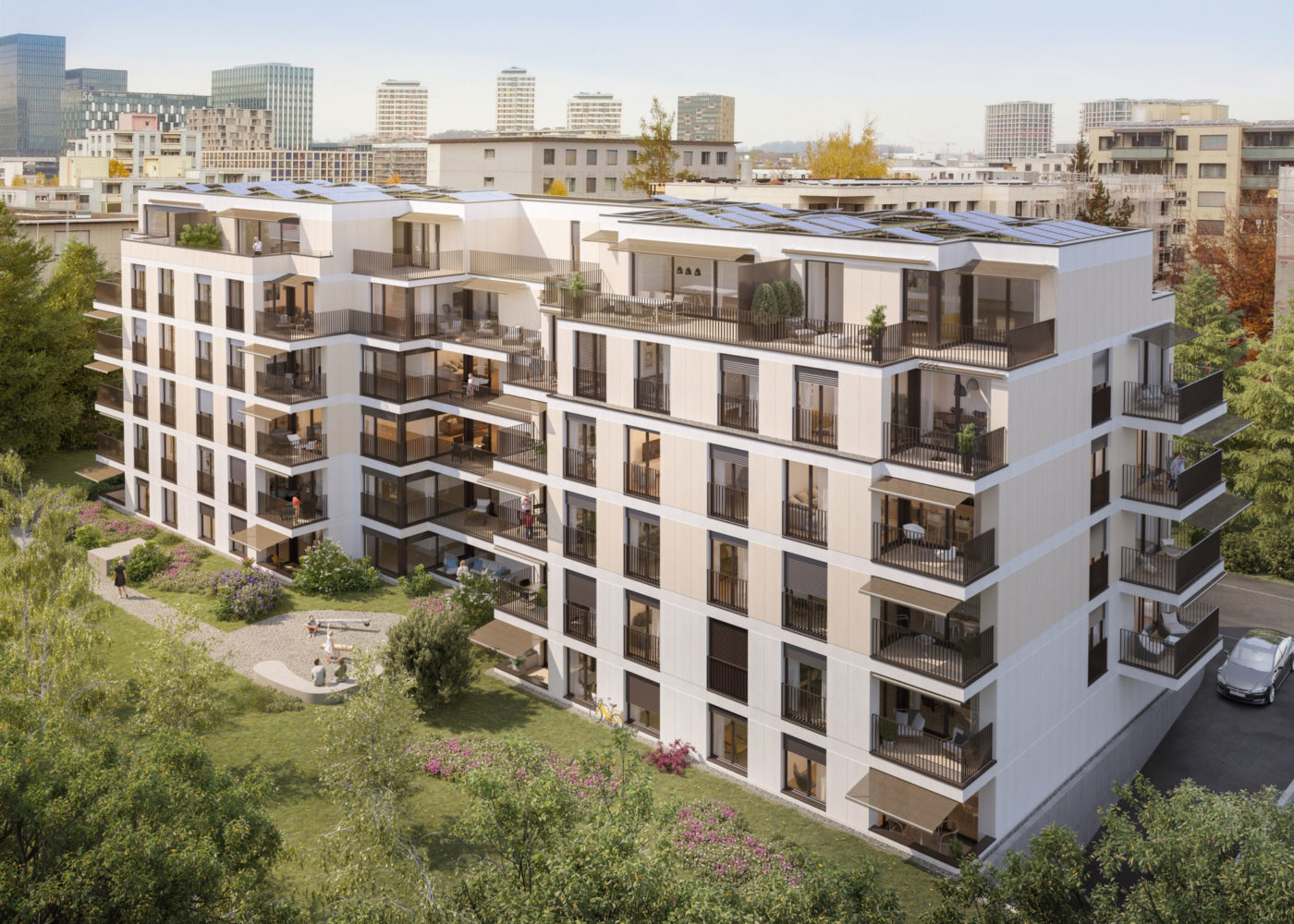 Zürich Zürich Stadt Zürich «AMENO» Zürich – Urbanes Wohnen mit Stil