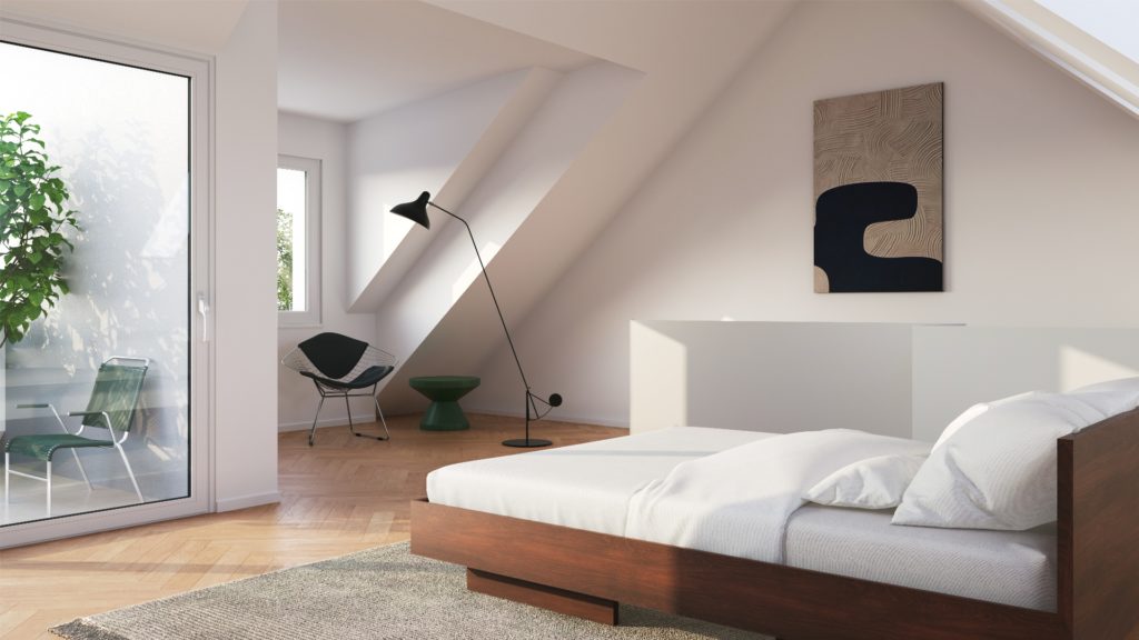 Hochwertige Stadtwohnungen in Zürich-Wiedikon - Maisonette_TopFl_8V