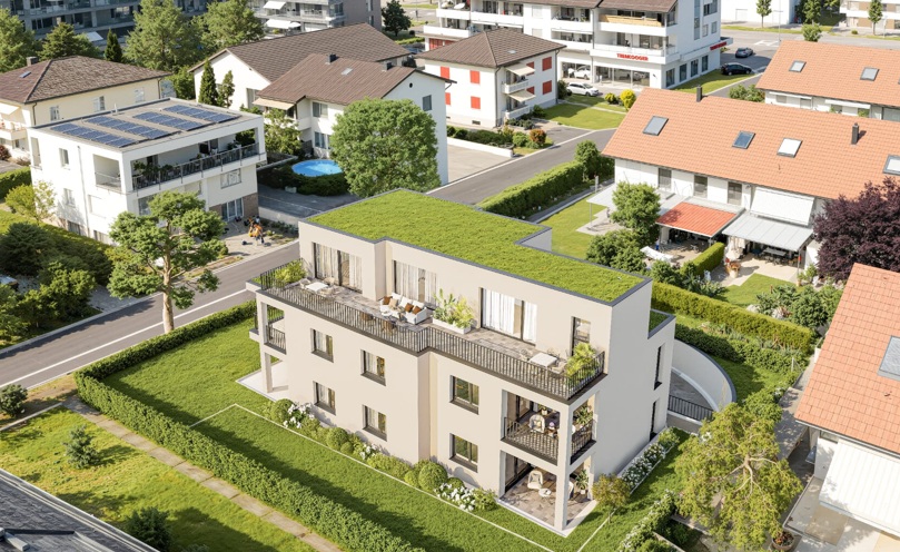 helle 4.5 Zimmer-Gartenwohnung - Spreitenbach Untere Dorfstrasse 56. NEU Vogelsicht