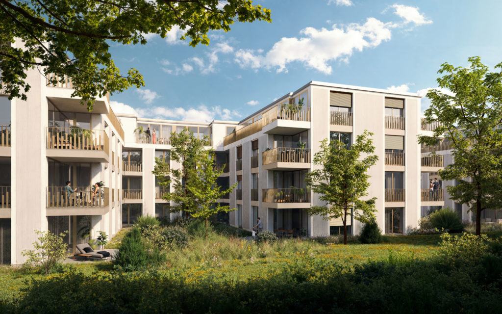 Projektankündigung: Eigentumswohnungen in Leimbach - Südseite Neubauprojekt Frymaa